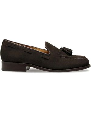 Sanders Finchley Tassel-Detail Loafers - Black