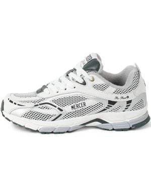 Mercer Panelled Trainers - White