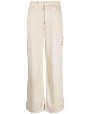 Isabel Marant Bymara Straight-Leg Jeans - Natural