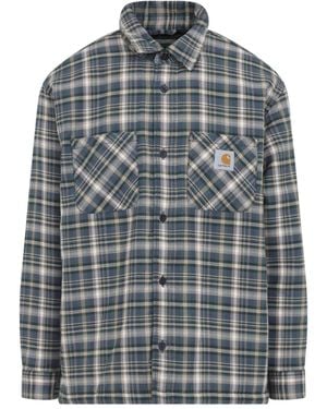Carhartt Checked Pocketed Shirt - Grey