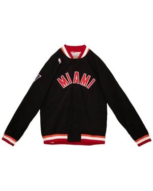 Mitchell & Ness Veste Légère À Appliqués - Black