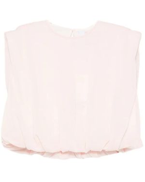 CFCL Overwraped Cropped Top - Pink