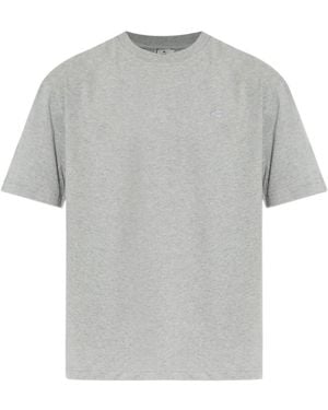 Etro T-Shirt Met Borduurwerk - Grijs
