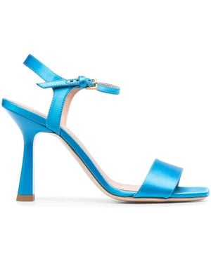 Alberta Ferretti 90Mm Open-Toe Sandals - Blue