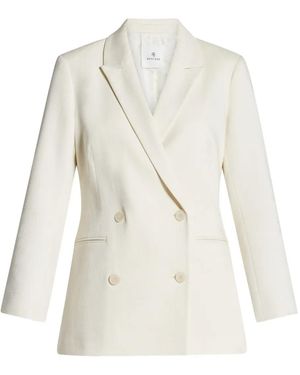 Anine Bing Doppelreihiger Jasmine Blazer - Weiß