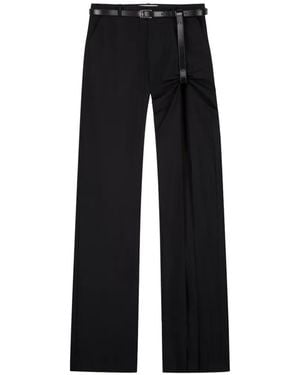 Coperni Suspended-Panel Tailored Trousers - Black