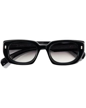 Sato Eyewear Sinistra Square-Frame Sunglasses - Black