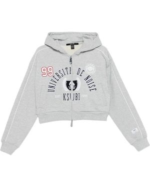 Ksubi Zip-Up Hoodie - White