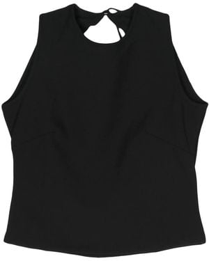 Sunnei Buco Oberteil Mit Cut-Out - Schwarz