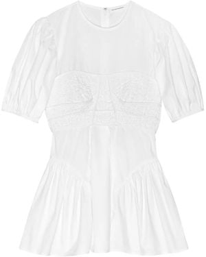 Cecilie Bahnsen Conner Cotton Top - White