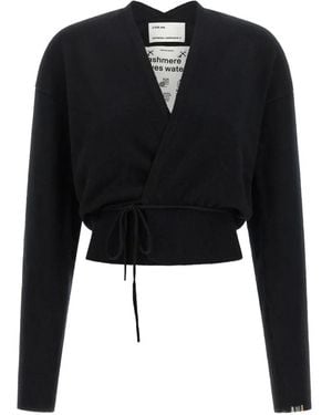 Extreme Cashmere N°516 Ella Wrap-Around Cardigan - Black