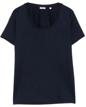 Aspesi Scoop-Neck T-Shirt - Blue