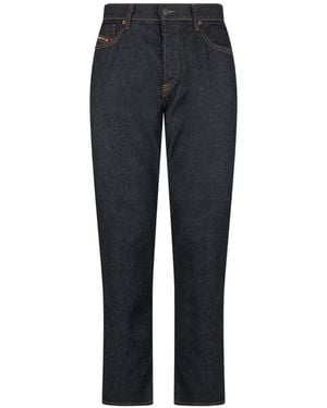 DIESEL Five-Pocket Straight-Leg Jeans - Blue
