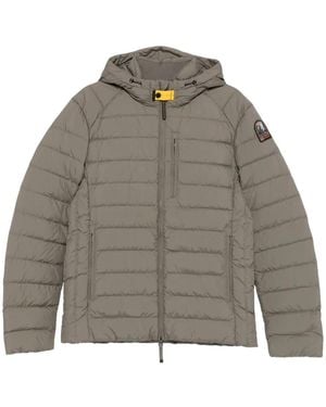 Parajumpers Hooded Quilted Jacket - Grey