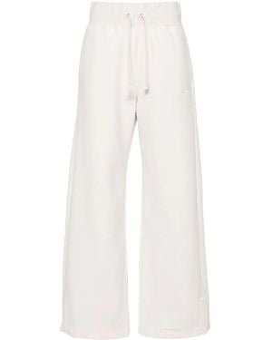 Nike Pheonix Fleece Track Pants - White