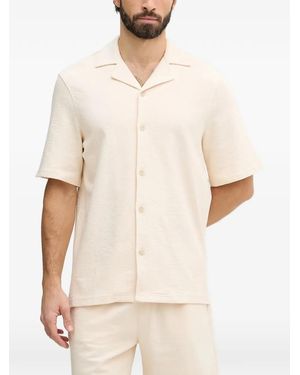 Guess Short-Sleeve Camp-Collar Shirt - White
