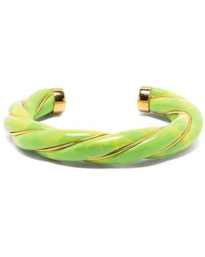 Aurelie Bidermann Bracelet Torque Diana - Vert
