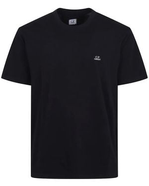 C.P. Company Logo-detail T-shirt - Schwarz