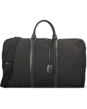 Fendi Large Ff-Motif Holdall - Black
