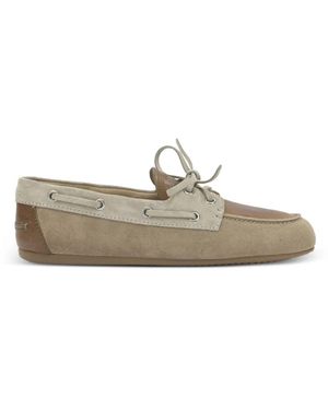 Miu Miu Lace-Up Derby Shoes - White