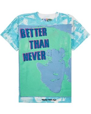 Better T-Shirt Never All Over Imprimé - Blue