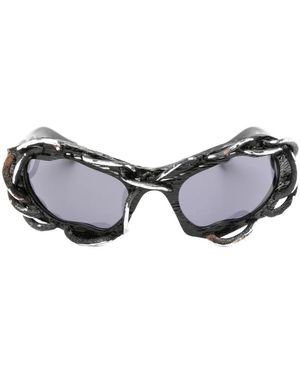 Kuboraum E22 Gorgone Cat-Eye Frame Sunglasses - Grey
