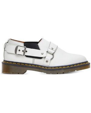 Dr. Martens X Comme Des Garçons Hattie Harness-Detail Monk Shoes - White