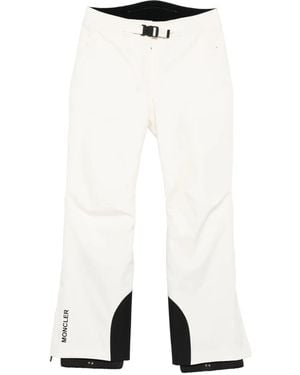 Moncler Belted Ski Pants - White