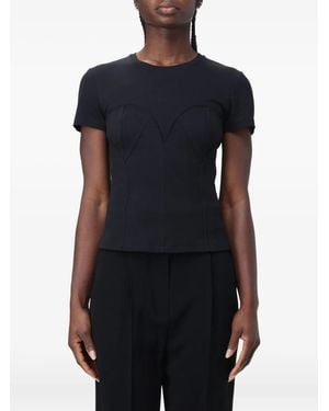 Blumarine Bustino T-Shirt - Black