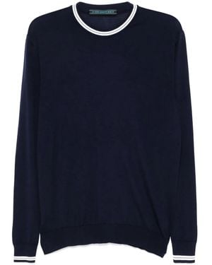 Kiton ウール セーター - ブルー