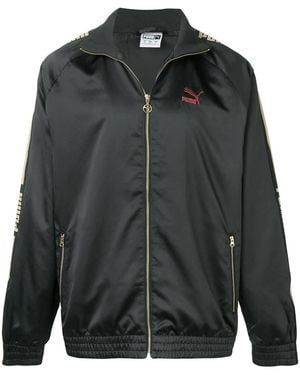 PUMA Embroidered Logo Sport Jacket - Black