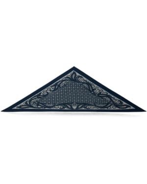 Etro Dreieckiger Schal - Blau
