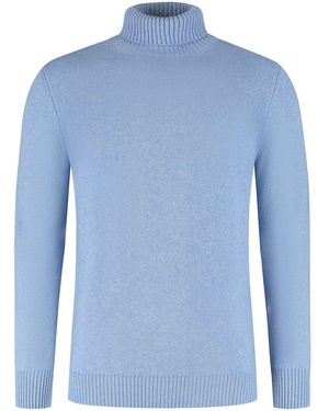 Doriani Roll-Neck Jumper - Blue