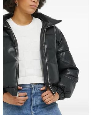 Abercrombie & Fitch Gewatteerd Jack Met Rits - Grijs