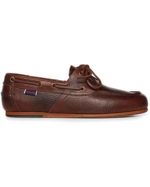 Sebago Owen Flat Boat Shoes - Brown