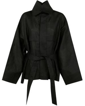 Issey Miyake Hempen ジャケット - ブラック