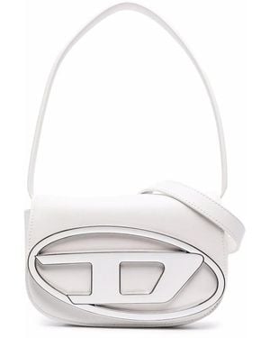 DIESEL 1Dr-Iconic Shoulder Bag - White
