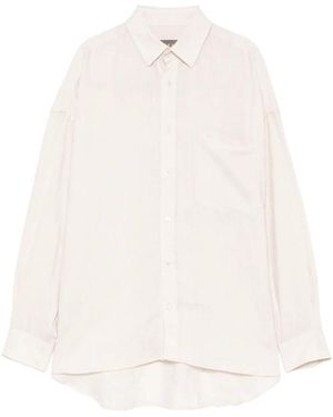 N.Peal Cashmere Chemise Valencia - Blanc