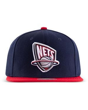 Mitchell & Ness Brooklyn Nets Two-Tone Snapback Cap - Blue