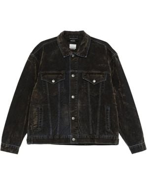 Ksubi Oh G Jacket Blur Denim Jacket - Black