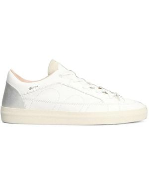 Santha Leather Low-Top Trainers - White