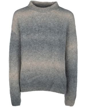 GANT Gradient Crew-Neck Jumper - Grey