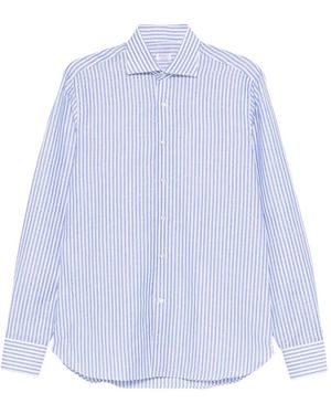 Borriello Striped Shirt - White