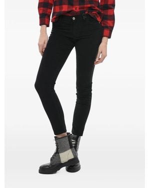 Woolrich Pantalones Con Diseño Stretch - Negro