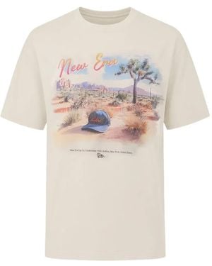 KTZ Desert Graphic-Print T-Shirt - White