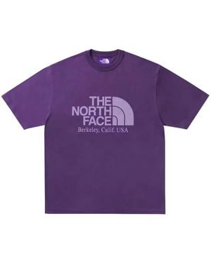 Palace X The North Face Purple Label Field Graphic T-Shirt - Lila