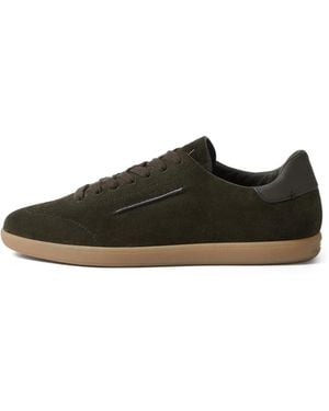 ZEGNA Dark- Suede 232 Trainers - Green