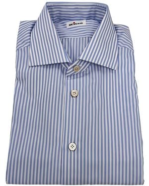 Kiton Striped Shirt - Blue