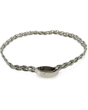 Madison Braided Stretch Belt - Metallic