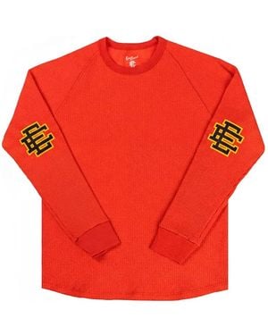 Eric Emanuel Ee Thermal Sweatshirt - Red
